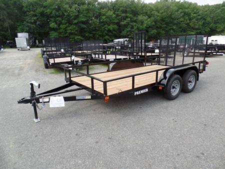 New 2026 Premier Trailers Inc. 6.5X12 tandem axle 7,000 lb. GVWR Landscape Trailer