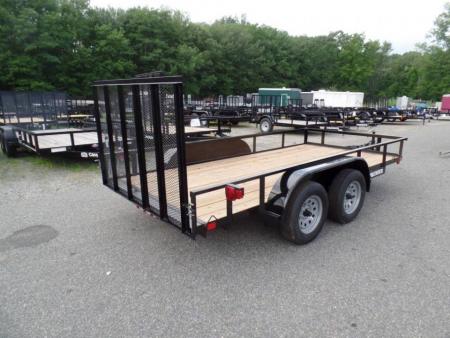 New 2026 Premier Trailers Inc. 6.5X12 tandem axle 7,000 lb. GVWR Landscape Trailer