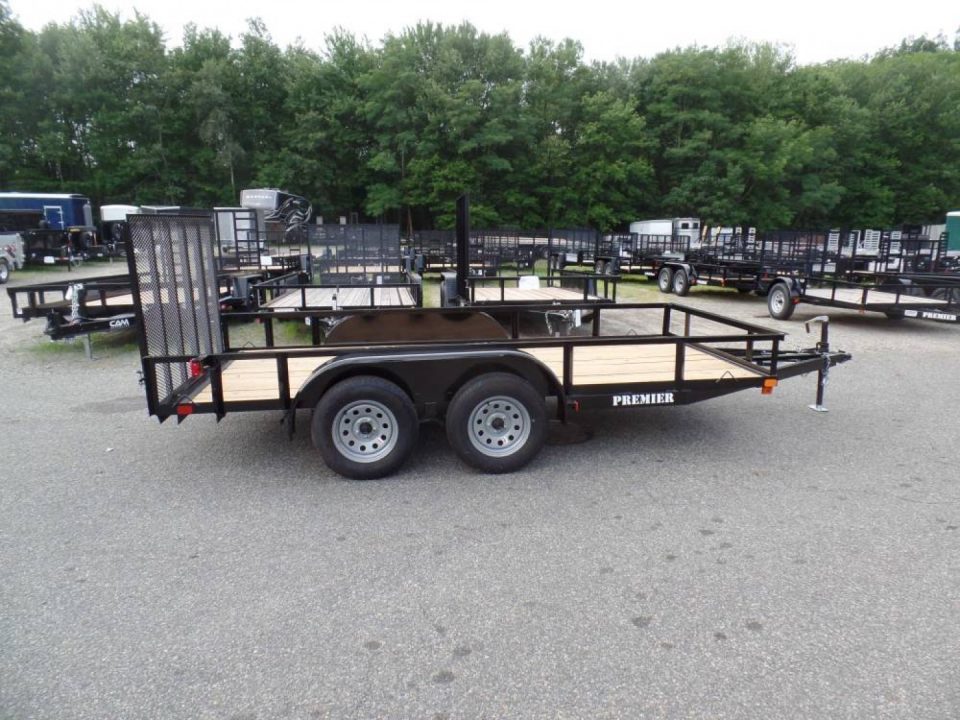 New 2026 Premier Trailers Inc. 6.5X12 tandem axle 7,000 lb. GVWR Landscape Trailer