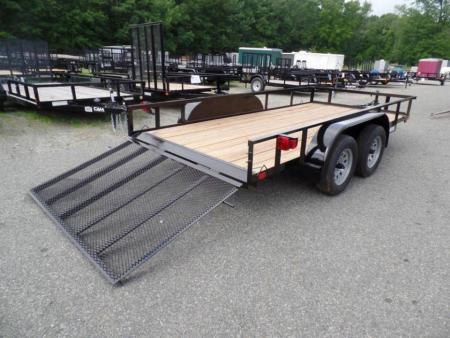 New 2026 Premier Trailers Inc. 6.5X12 tandem axle 7,000 lb. GVWR Landscape Trailer