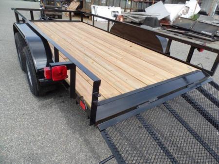 New 2026 Premier Trailers Inc. 6.5X12 tandem axle 7,000 lb. GVWR Landscape Trailer