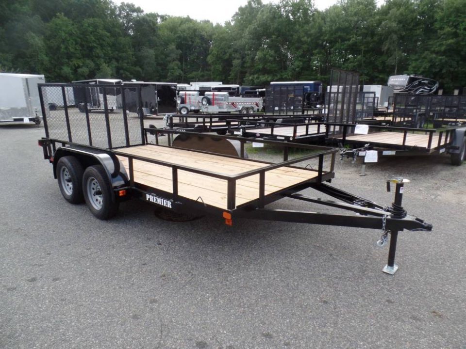New 2026 Premier Trailers Inc. 6.5X12 tandem axle 7,000 lb. GVWR Landscape Trailer
