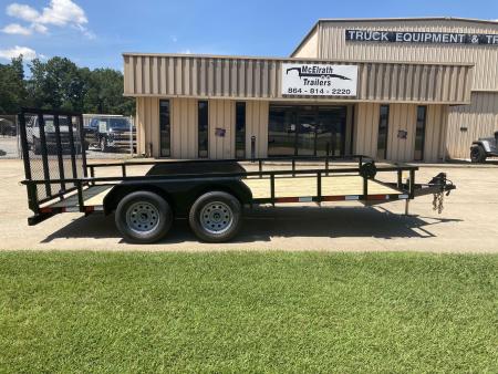 New 2026 McElrath Trailers 7X16UTILITY/LANDSCAPE Utility Trailer