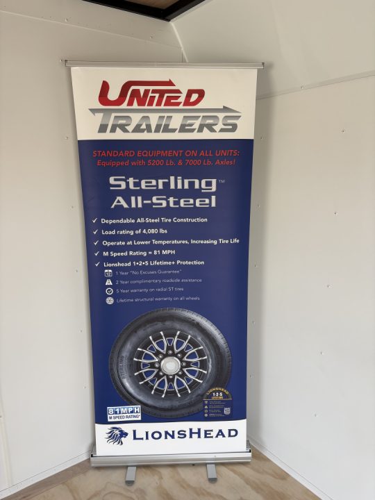 New 2027 United Trailers 8.5X24 CLASSIC CAR HAULER Cargo / Enclosed Trailer