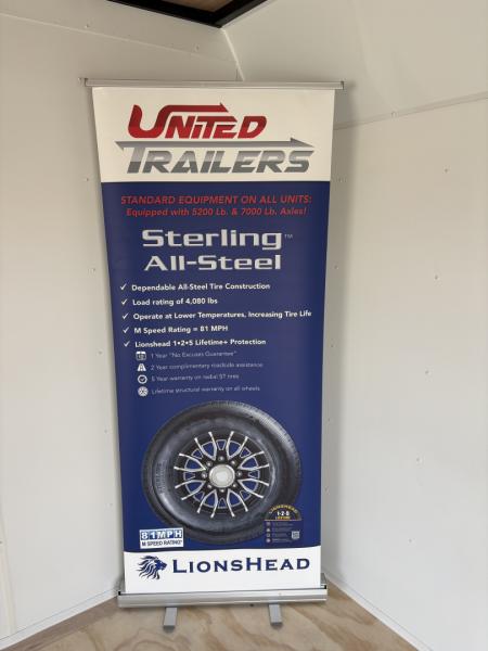 New 2027 United Trailers 8.5X24 CLASSIC CAR HAULER Cargo / Enclosed Trailer