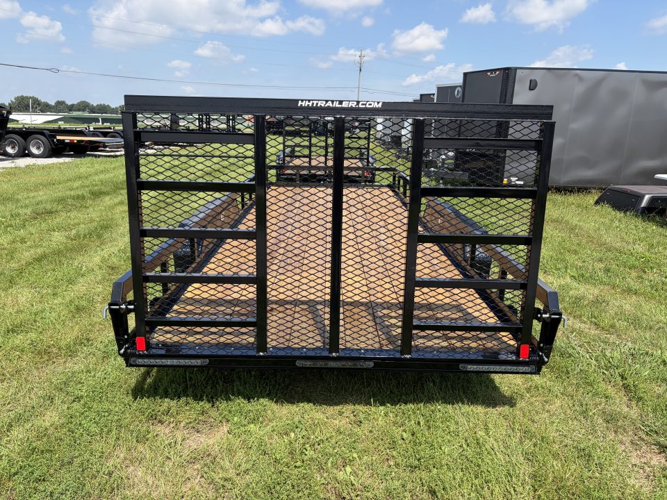 New 2027 H&H Trailers 82x20 Heavy Duty Rail Side Landscape Utility