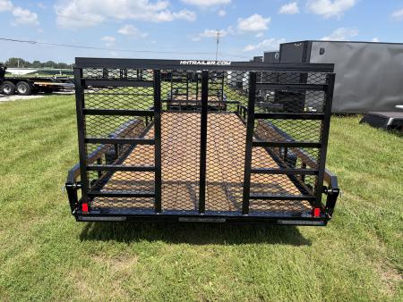 New 2027 H&H Trailers 82x20 Heavy Duty Rail Side Landscape Utility
