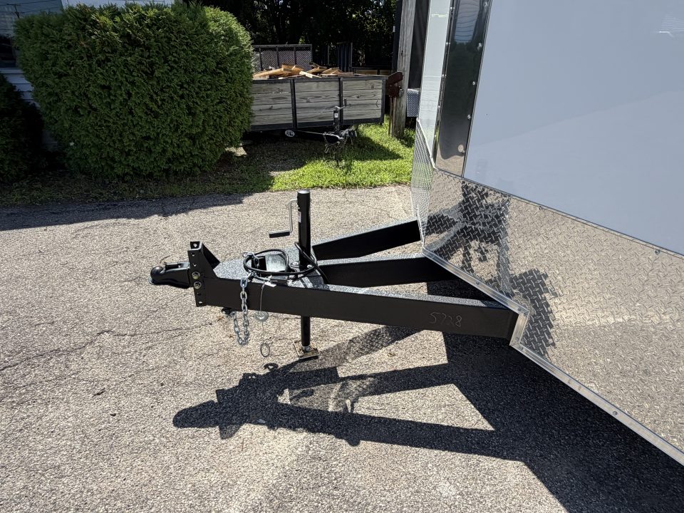 New 2027 8.5 x 20 10K GVW Formula Traverse Enclosed Trailer with ramp 7ft interior