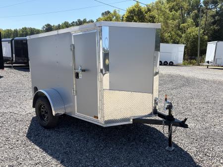 New 2027 Spartan 5X8 Pro-Series Enclosed Trailer, Side Door, Barlock, Single Axle, Polycor, Stabledeck