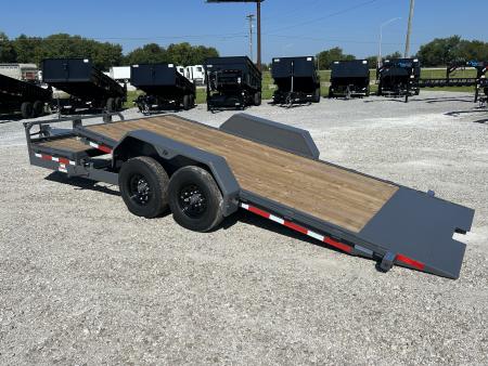 New 2026 CornPro 21' Split Deck Tilt Equipment Trailer