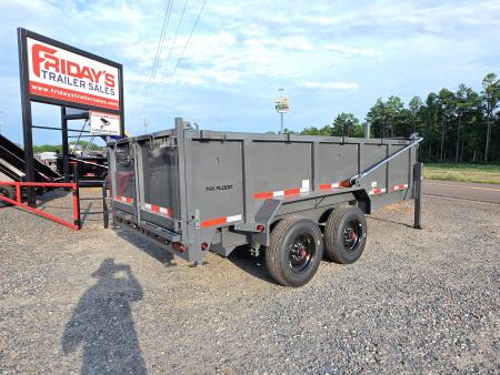 New 2027 Top Hat Trailers 16'x83" DX20 Gooseneck Low Profile 20K Dump Trailer