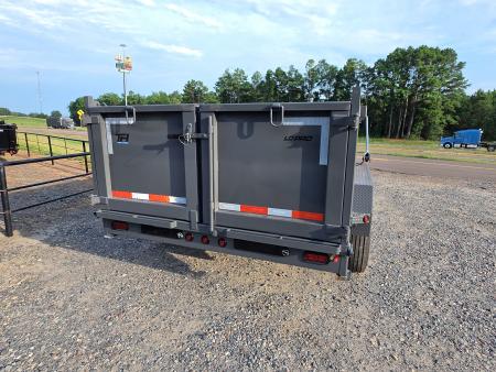 New 2027 Top Hat Trailers 16'x83" DX20 Gooseneck Low Profile 20K Dump Trailer