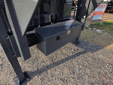 New 2027 Top Hat Trailers 16'x83" DX20 Gooseneck Low Profile 20K Dump Trailer