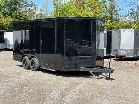 New 2027 Covered Wagon Trailers 8.5' x 16' x 7' - 10K Black Gold Mine Series Cargo / Enclosed Trailer