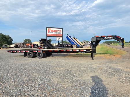 New 2027 Diamond C Trailers FMAX210 32' x 102" Hydraulic Dovetail Equipment Trailer