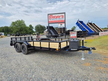New 2027 Diamond C Trailers GTU235 16'x83" General Tandem Axle Utility Trailer