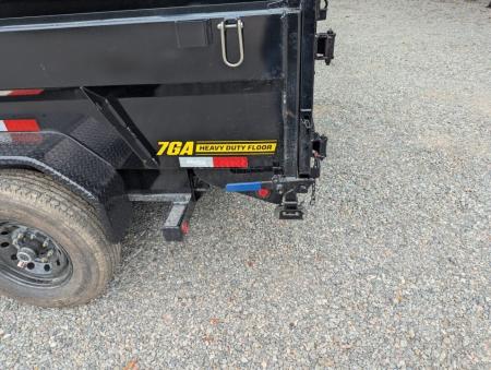 New 2027 Big Tex Trailers 7x14 TD Heavy Duty 14K Telescopic Dump w/ Slide-In Ramps Dump Trailer