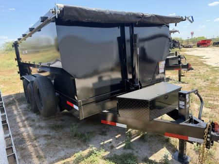 New 2026 Texas Pride Trailers 7x16ft Dump Trailer 16k