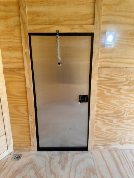 New 2027 7X14 Enclosed Trailer-3500LB Tandem Axle-7ft Interior-Black Poly-Blackout