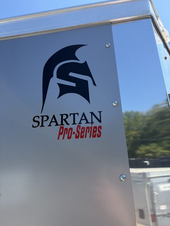 New 2027 Spartan 7X14 Enclosed Trailer, Pro-Series, 10K GVWR , Polycor, Stabledeck, 7' Interior, 1 Piece Aluminum Roof