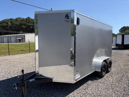 New 2027 Spartan 7X14 Enclosed Trailer, Pro-Series, 10K GVWR , Polycor, Stabledeck, 7' Interior, 1 Piece Aluminum Roof