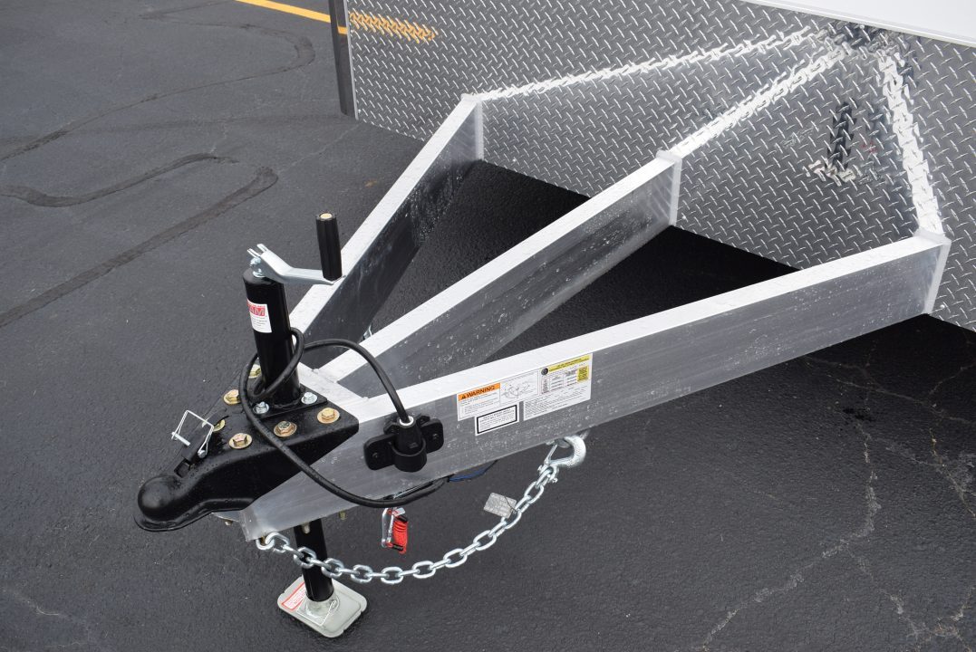 New INTECH 8.5x24 LITE SERIES ALL ALUMINUM CAR HAULER W/ Full Escape Door