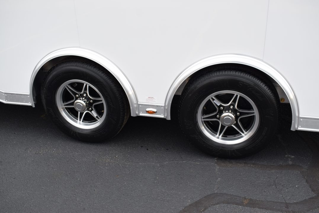 New INTECH 8.5x24 LITE SERIES ALL ALUMINUM CAR HAULER W/ Full Escape Door