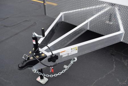 New INTECH 8.5x24 LITE SERIES ALL ALUMINUM CAR HAULER W/ Full Escape Door