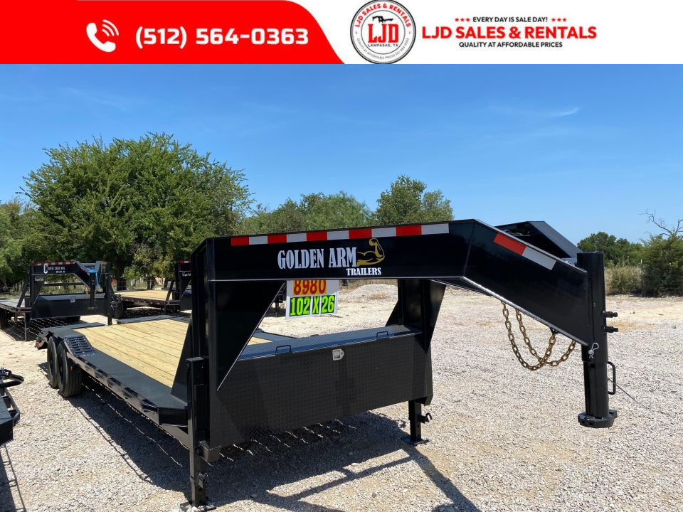 New 2026 Golden Arm - 102  x 26' Drive over - Equipment - 16K GVWR