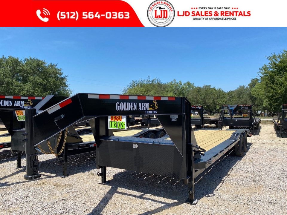 New 2026 Golden Arm - 102" x 26' Drive over - Equipment - 16K GVWR