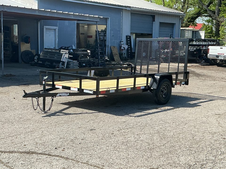 New 2026 Gorilla Trailers 6'4" x 12' Single Axle Utility Trailer