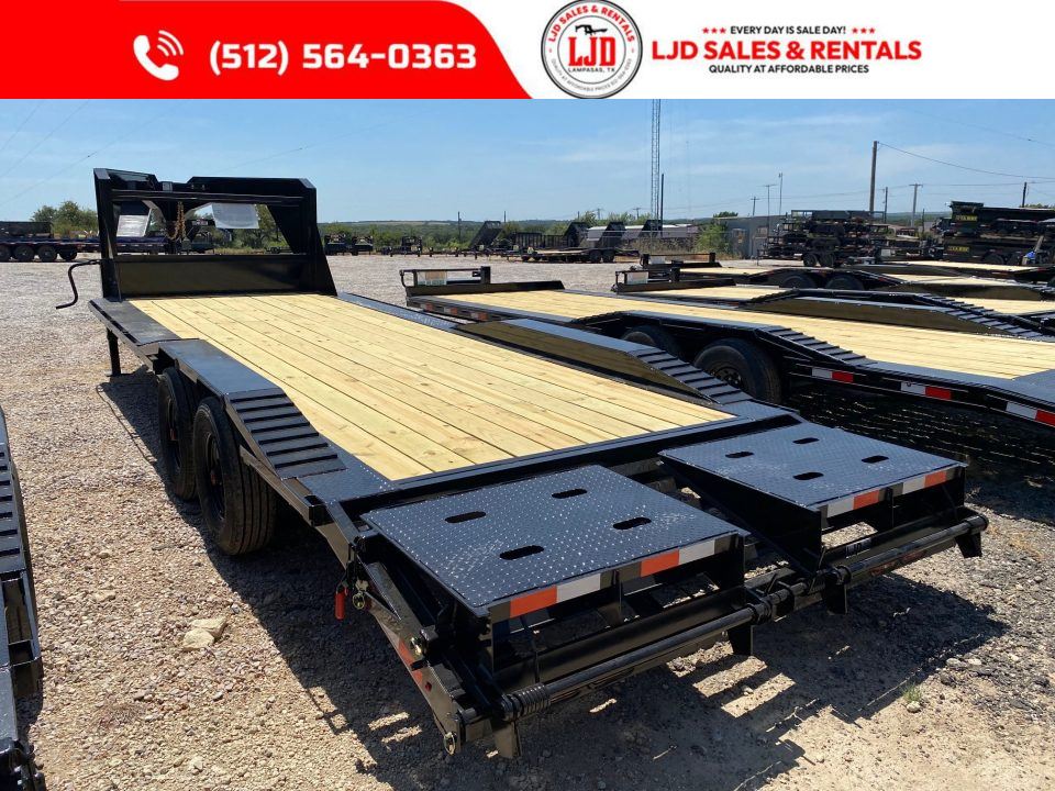 New 2026 Golden Arm - Gooseneck 24' - Drive over fender - 16k GVWR - Equipment Trailer