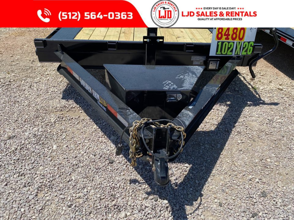 New 2026 Golden Arm - 26' Drive over Fender Trailer 16k GVWR