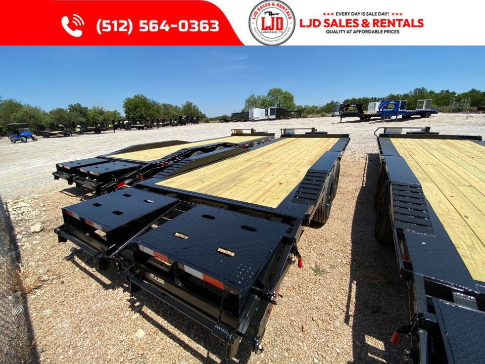 New 2026 Golden Arm - 102" x 24' -Drive over fender - Equipment Trailer - 16K GVWR