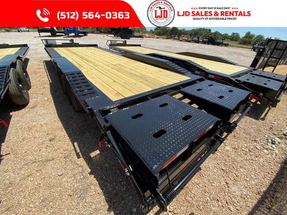 New 2026 Golden Arm - 102" x 24' -Drive over fender - Equipment Trailer - 16K GVWR