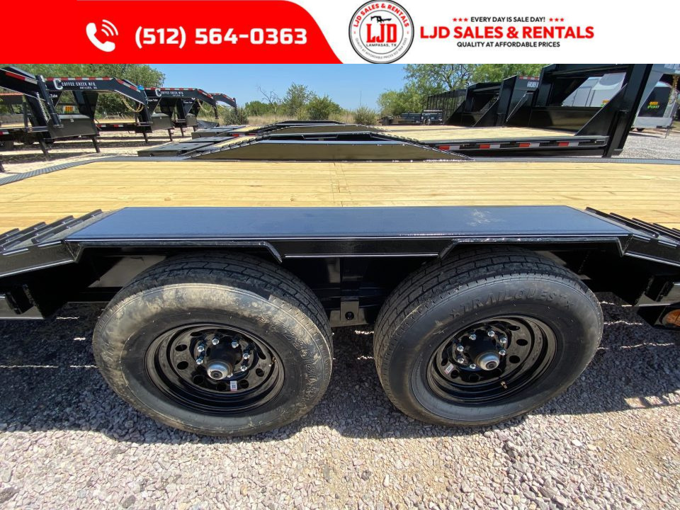 New 2026 Golden Arm - 102" x 26' Drive over fender Equipment Trailer