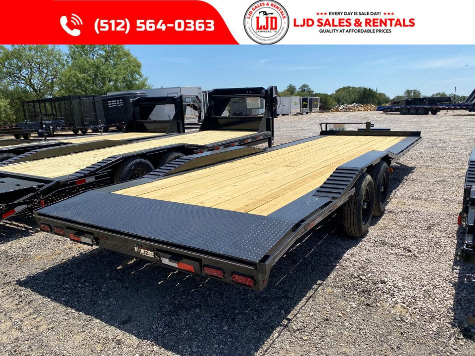 New 2026 Golden Arm - 102" x 26' Drive over fender Equipment Trailer