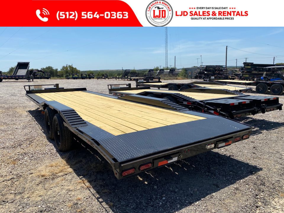 New 2026 Golden Arm - 102" x 26' Drive over fender Equipment Trailer