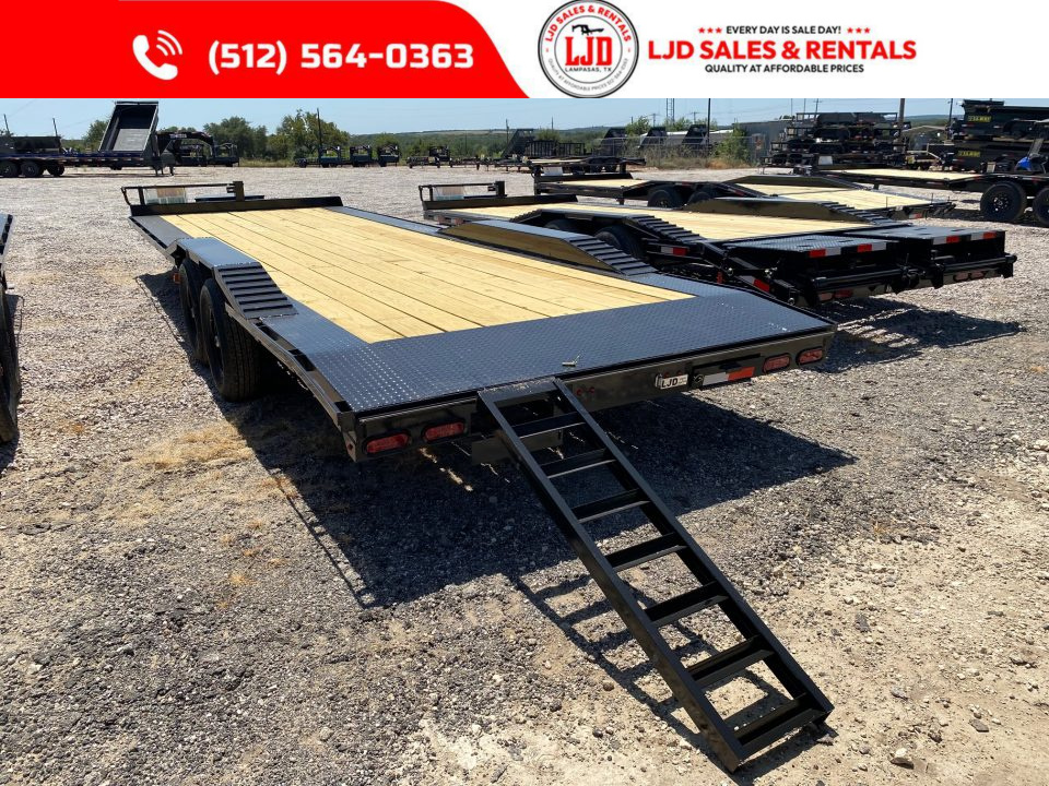 New 2026 Golden Arm - 102" x 26' Drive over fender Equipment Trailer