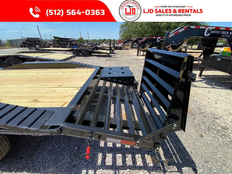 New 2026 Golden Arm - 102" x 24' -Drive over fender - Equipment Trailer