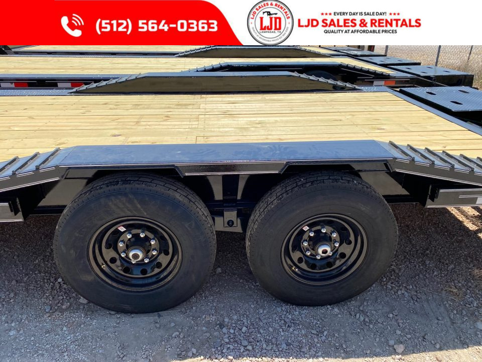 New 2026 Golden Arm - 102" x 24' -Drive over fender - Equipment Trailer