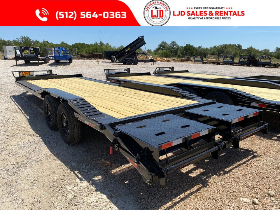 New 2026 Golden Arm - 102" x 24' -Drive over fender - Equipment Trailer