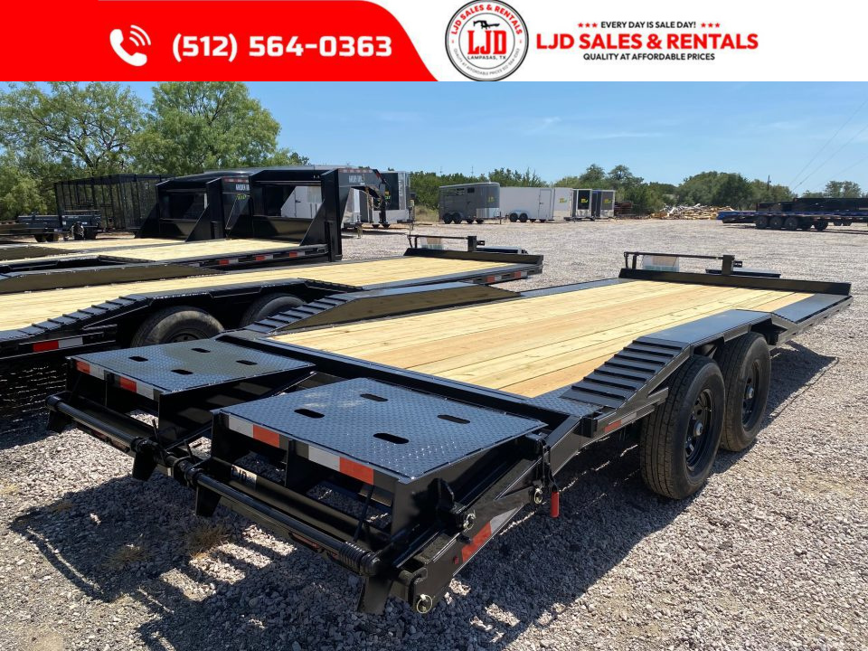 New 2026 Golden Arm - 102" x 22' -Drive over fender - Equipment Trailer