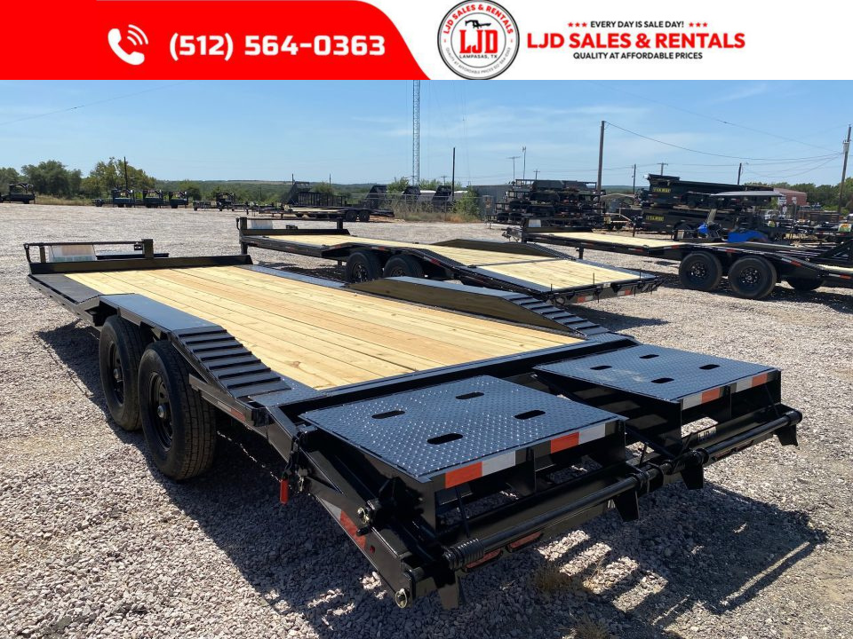 New 2026 Golden Arm - 102" x 22' -Drive over fender - Equipment Trailer