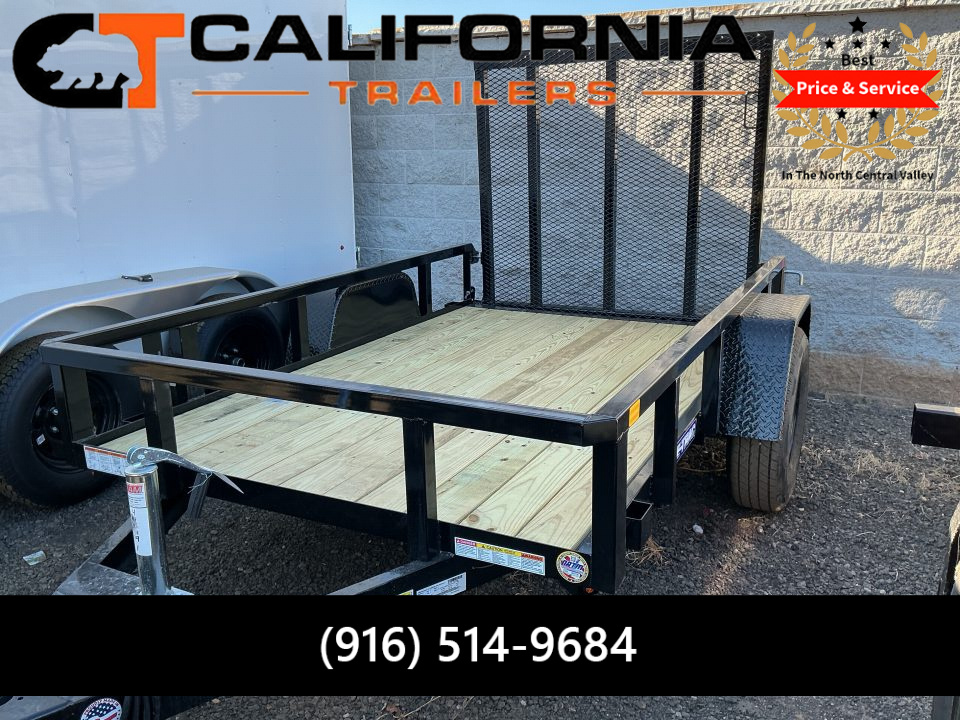 New 2027 Sure-Trac 5x8 Tube Top Utility 3K Utility Trailer