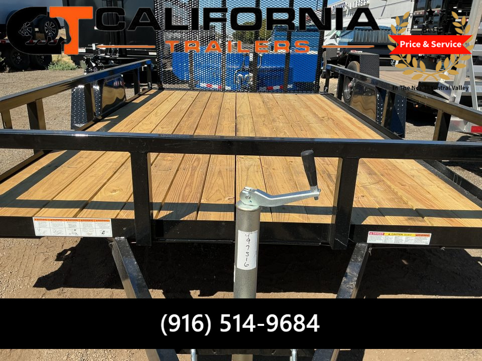 New 2027 Sure-Trac 7 x 12 Tube Top 3K Utility Trailer