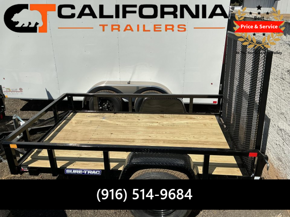 New 2027 Sure-Trac 5x8 Tube Top Utility 3K Utility Trailer