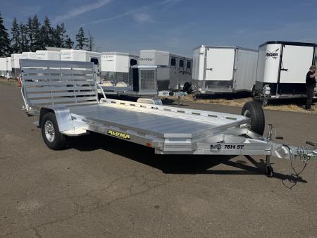 New 2027 Aluma 7814S-TG Utility Trailer