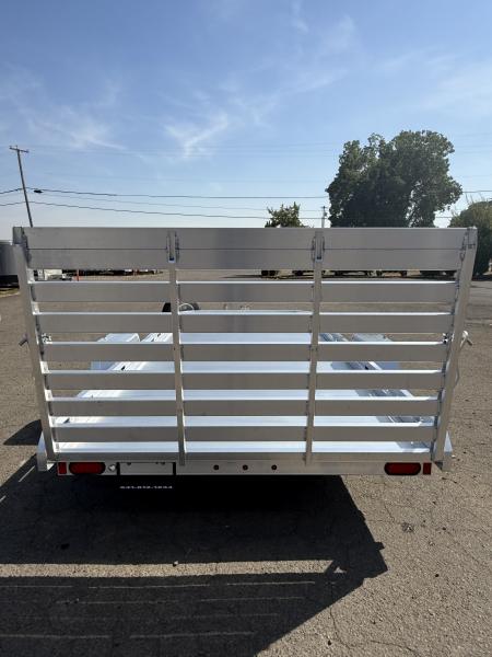 New 2027 Aluma 7814S-TG Utility Trailer