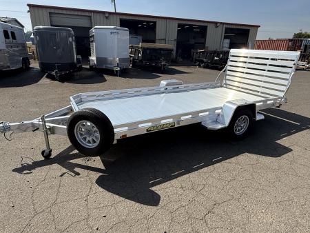 New 2027 Aluma 7814S-TG Utility Trailer